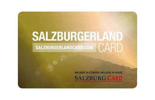 goldfarbene SalzburgerLandCard im Scheckkartenformat  | © SalzburgerLand Tourismus